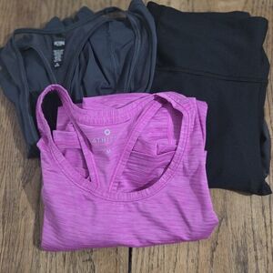 Athleta Victoria Sport Under Armour Activewear Bundle Size Medium